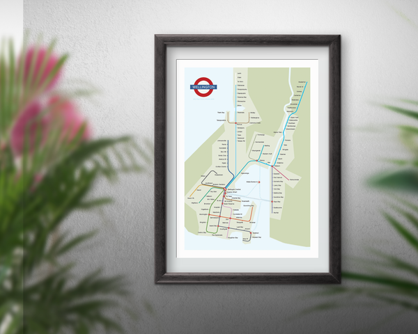 Wellington Tube - "There. Finished" - Poster Print - Macandmor