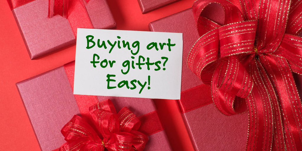 4 Ways to make Buying an Art Gift Easy