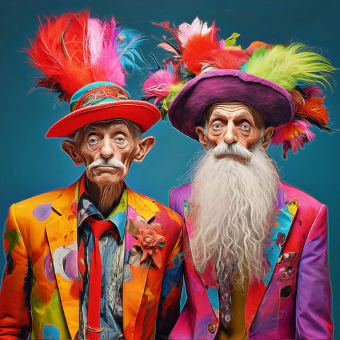 Outrageous Geriatrics - Albert & Arthur – Party Poopers - Macandmor