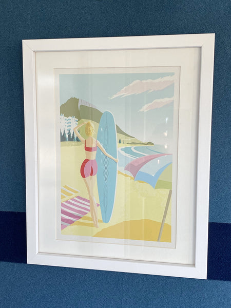 Red Bikini Poster Print - Macandmor