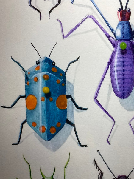 Insects of a New Zealand Imagination - Poster Print