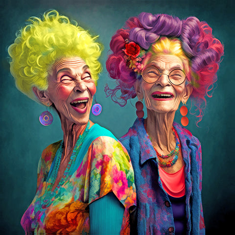 Outrageous Geriatrics - No Gray Hair here - Macandmor