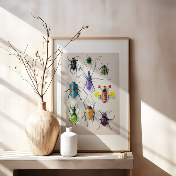 Insects of a New Zealand Imagination - Poster Print