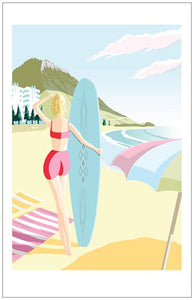 Red Bikini Poster Print - Macandmor
