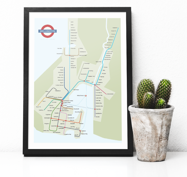 Wellington Tube - "There. Finished" - Poster Print - Macandmor